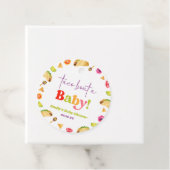 Taco Bout A Baby! Fiesta Baby Shower Geschenkanhänger (Beispiel)