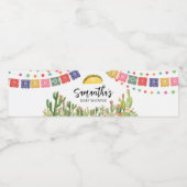 Taco Bout A Baby Fiesta Babydusche Wasserflaschenetikett (Einzelnes Label)