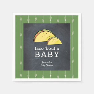 Taco Bout a Baby Fiesta Babyduschpapier Serviette