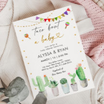Taco 'Bout A Baby Fiesta Cactus Baby Shower
