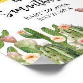 Taco Bout A Baby Fiesta Willkommen Poster (Ecke)