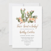 Taco "Bout A Baby Invasion Einladung (Vorderseite)