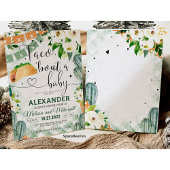 Taco 'Bout A Baby Invitation Fiesta Baby Shower Einladung