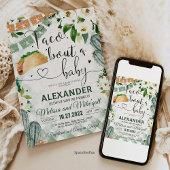 Taco 'Bout A Baby Invitation Fiesta Baby Shower Einladung
