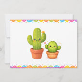 Taco bout a Baby Shower Dankeskarte (Rückseite)