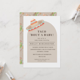 Taco Bout a Baby Shower Einladung