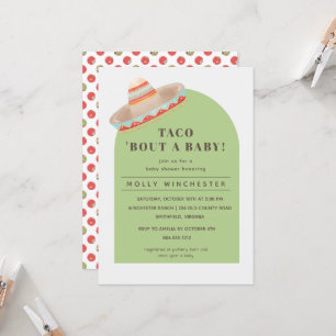 Taco Bout a Baby Shower Einladung
