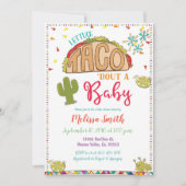 Taco Bout a Baby Shower Einladung Fiesta (Vorderseite)