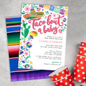 Taco 'Bout a Baby Shower Einladung - Lebhafte Fies