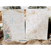 Taco Bout A Baby Shower lädt Boho Gender-Enthüllun Einladung