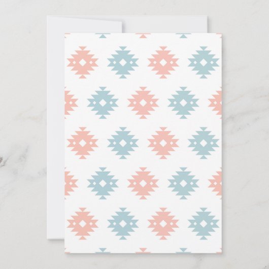 Taco Bout a Baby Taco Fiesta Gender Reveal Einladung (Rückseite)