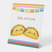 Taco bout a Baby Twins Shower Sockelschild (Vorderseite)