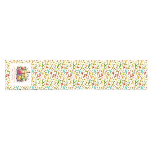 "Taco ’Bout a Birthday’!" Fiesta Kurzer Tischläufer (Horizontal)