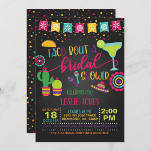 Taco Bout a Bridal Dusche Einladung - BL