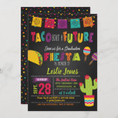 Taco Bout a Future Abschluss Einladung (Vorne/Hinten)