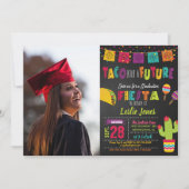 Taco Bout a Future Abschluss Invasion - Foto Einladung (Vorderseite)