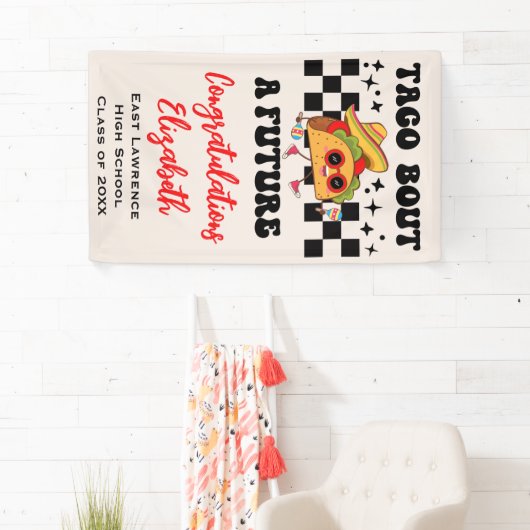 Taco Bout a Future Fiesta Abschluss Banner (Insitu)