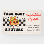 Taco Bout a Future Fiesta Abschluss Banner (Horizontal)