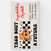 Taco Bout a Future Fiesta Abschluss Banner (Vertikal)