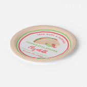 Taco Bout a Future Fiesta Abschluss Pappteller (Schrägansicht)