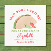 Taco Bout a Future Fiesta Abschluss Serviette