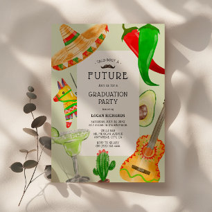 Taco bout a Future' Mexikanische Abschlussfeier Einladung
