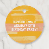 Taco Bout a Gastgeschenk Tag Geschenkanhänger (Rückseite)