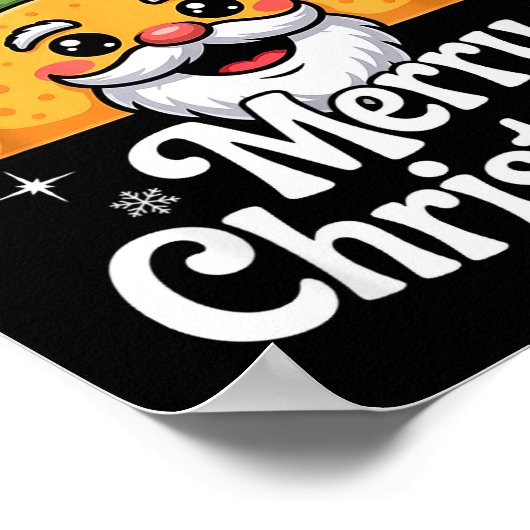 Taco ‘bout A Merry Christmas Food Puns Mexican San Poster (Ecke)