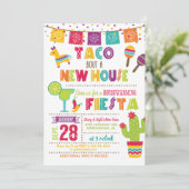 Taco Bout a New House Housewarming Einladung W (Stehend Vorderseite)