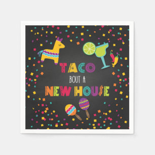 Taco Bout a New House Napkin Serviette