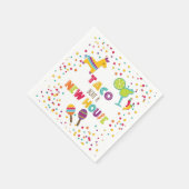 Taco Bout a New House Napkin - White Serviette (Ecke)