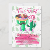 Taco Bout A Party Einladung (Vorderseite)