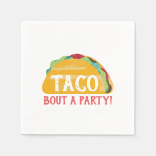 Taco Bout a Party Napkin Serviette