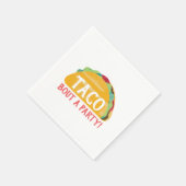 Taco Bout a Party Napkin Serviette (Ecke)
