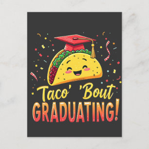 Taco 'Bout Abschluss Absolvent Cinco De Mayo Einladungspostkarte