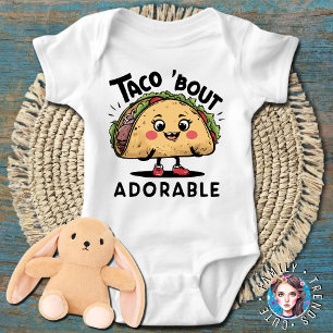 Taco Bout Adorable Baby Strampler