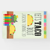 Taco 'Bout Birthday Fiesta Banner (Horizontal)