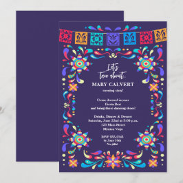 Taco Bout Birthday Party Einladung