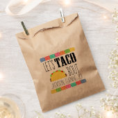 Taco 'Bout Birthday Party Geschenktütchen (Ausgeschnitten)