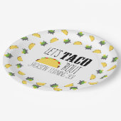 Taco 'Bout Birthday Party Pappteller (Schrägansicht)