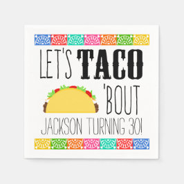 Taco 'Bout Birthday Party Serviette