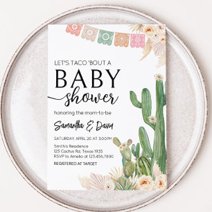 Taco Bout eine Baby-Dusche Einladung