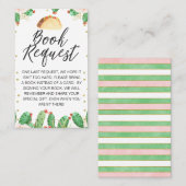 Taco Bout eine Babydusche Buchungsanfrage Visitenkarte (Vorne/Hinten)