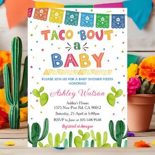 Taco 'Bout eine Babyparty-Einladung Mexikanische F Einladung