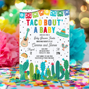 Taco Bout' eine mexikanische Fiesta Baby-Dusche Einladung