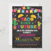 Taco Bout eine zukünftige Einladung - Blk (Vorderseite)
