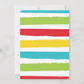 Taco Bout' Fun 1. Geburtstag Fiesta Mexikanisches Einladung (Rückseite)