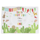Taco Bout' Fun Fiesta mexicanischen ersten Geburts Große Geschenktüte (Vorderseite)