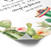 Taco Bout Liebe Begrüßung Signatur Fiesta Kaktus D Poster (Ecke)