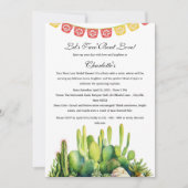 Taco Bout Liebe Brautparty Einladung (Vorderseite)